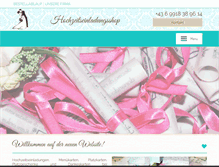 Tablet Screenshot of hochzeitseinladungsshop.com